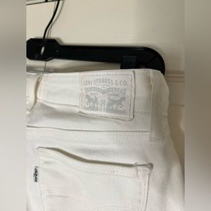 Levi White Skinny Jeans size 25